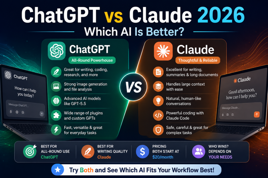 ChatGPT vs Claude 2026